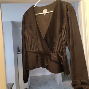 Armani Black Blouse - Size 10